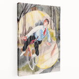 Vaudeville Bicycle Rider | Modern Art Print by Charles Demuth