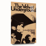 The Velvet Underground Concert Poster - Vintage 1960s Band Art