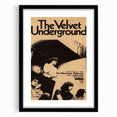 The Velvet Underground Concert Poster - Vintage 1960s Band Art