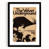 The Velvet Underground Concert Poster - Vintage 1960s Band Art