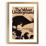 The Velvet Underground Concert Poster - Vintage 1960s Band Art
