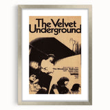 The Velvet Underground Concert Poster - Vintage 1960s Band Art