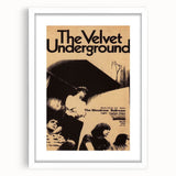 The Velvet Underground Concert Poster - Vintage 1960s Band Art