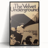 The Velvet Underground Concert Poster - Vintage 1960s Band Art