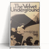 The Velvet Underground Concert Poster - Vintage 1960s Band Art