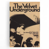 The Velvet Underground Concert Poster - Vintage 1960s Band Art