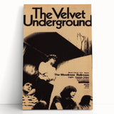 The Velvet Underground Concert Poster - Vintage 1960s Band Art