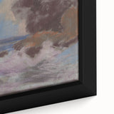 Winter River Landscape | Modern Art Print by Zolo Palugyay