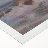 Winter River Landscape | Modern Art Print by Zolo Palugyay