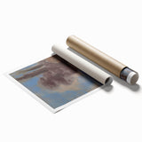 Winter River Landscape | Modern Art Print by Zolo Palugyay