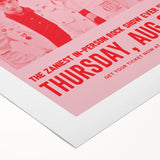 The Who 1968 Concert Poster – Vintage Rock Band Art, Peter Townshend