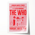 The Who 1968 Concert Poster – Vintage Rock Band Art, Peter Townshend