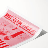 The Who 1968 Concert Poster – Vintage Rock Band Art, Peter Townshend