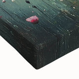 Misty Floral Living Room Wall Art - Modern Canvas & Framed Print