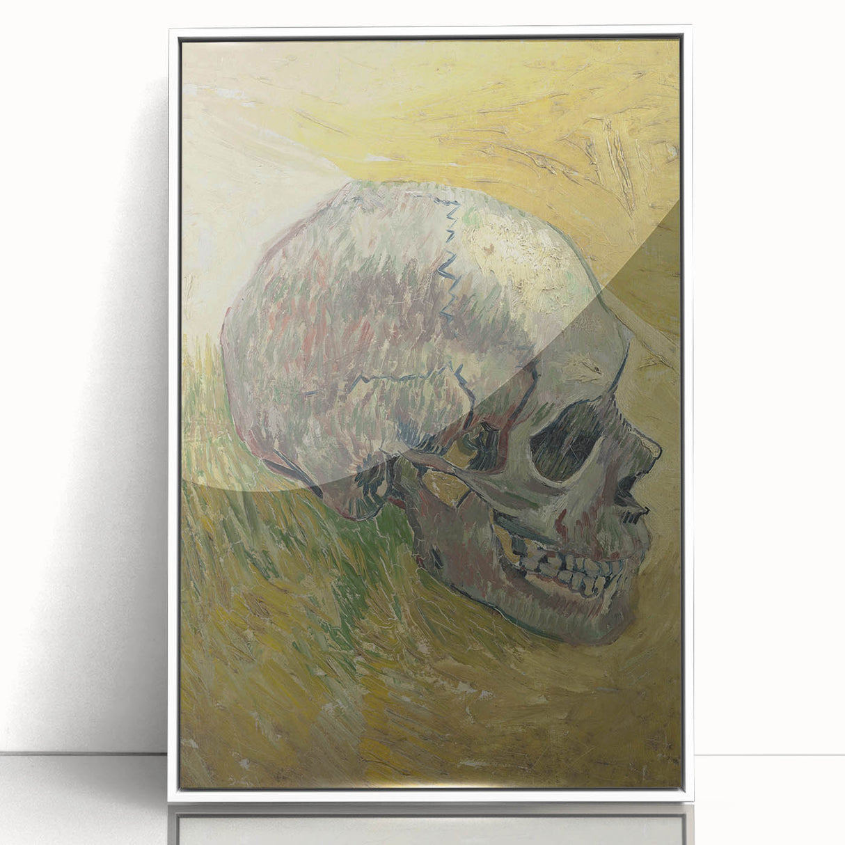 Expressionist Wall Art - Skull by Vincent Van Gogh - Bold Impressionism