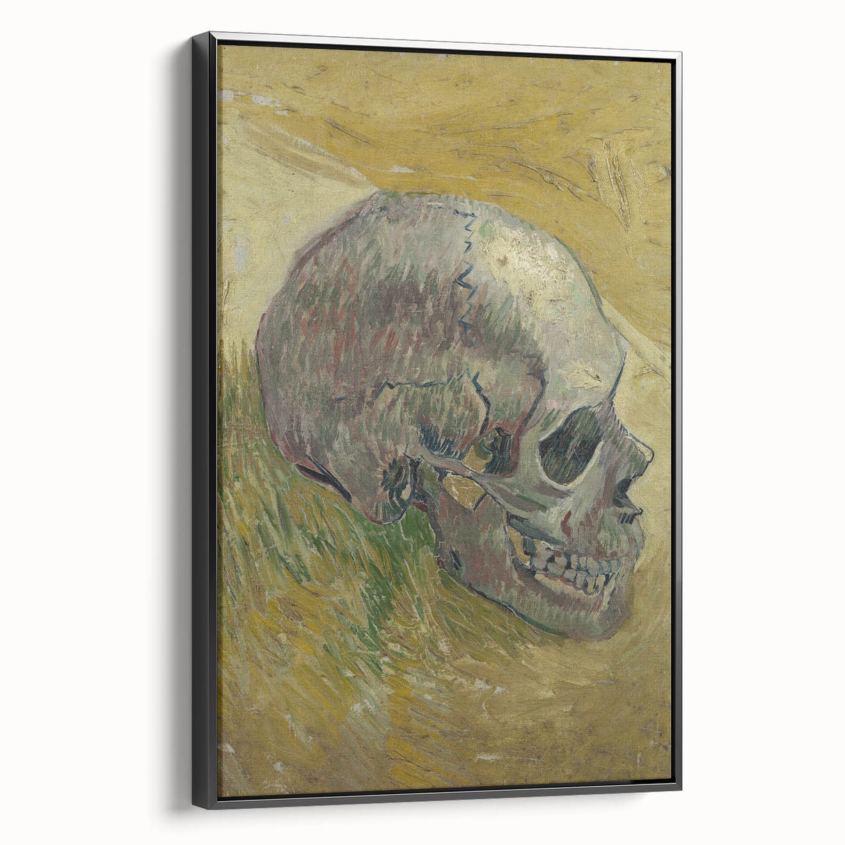Expressionist Wall Art - Skull by Vincent Van Gogh - Bold Impressionism