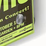 The Who 1968 Concert Poster – Vintage Rock Art, Rose Garden Show