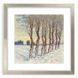 Winter Wonderland Living Room Wall Art - Modern Canvas & Framed Print