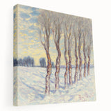 Winter Wonderland Living Room Wall Art - Modern Canvas & Framed Print