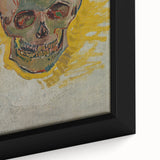 Expressionist Wall Art - Van Gogh Skull Profile - Bold Impressionism