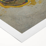 Expressionist Wall Art - Van Gogh Skull Profile - Bold Impressionism