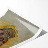 Expressionist Wall Art - Van Gogh Skull Profile - Bold Impressionism