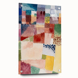 Colorful Abstract Motif | Modern Art Print by Paul Klee