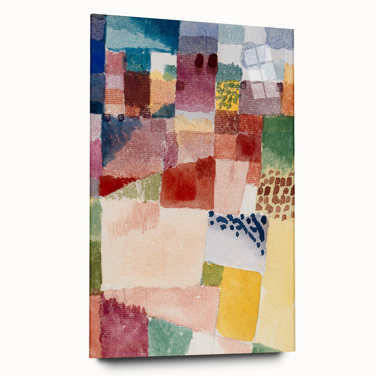 Colorful Abstract Motif | Modern Art Print by Paul Klee