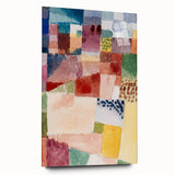 Colorful Abstract Motif | Modern Art Print by Paul Klee