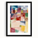 Colorful Abstract Motif | Modern Art Print by Paul Klee