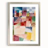 Colorful Abstract Motif | Modern Art Print by Paul Klee