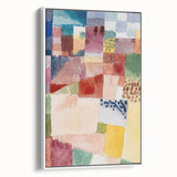 Colorful Abstract Motif | Modern Art Print by Paul Klee