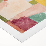 Colorful Abstract Motif | Modern Art Print by Paul Klee