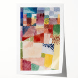 Colorful Abstract Motif | Modern Art Print by Paul Klee