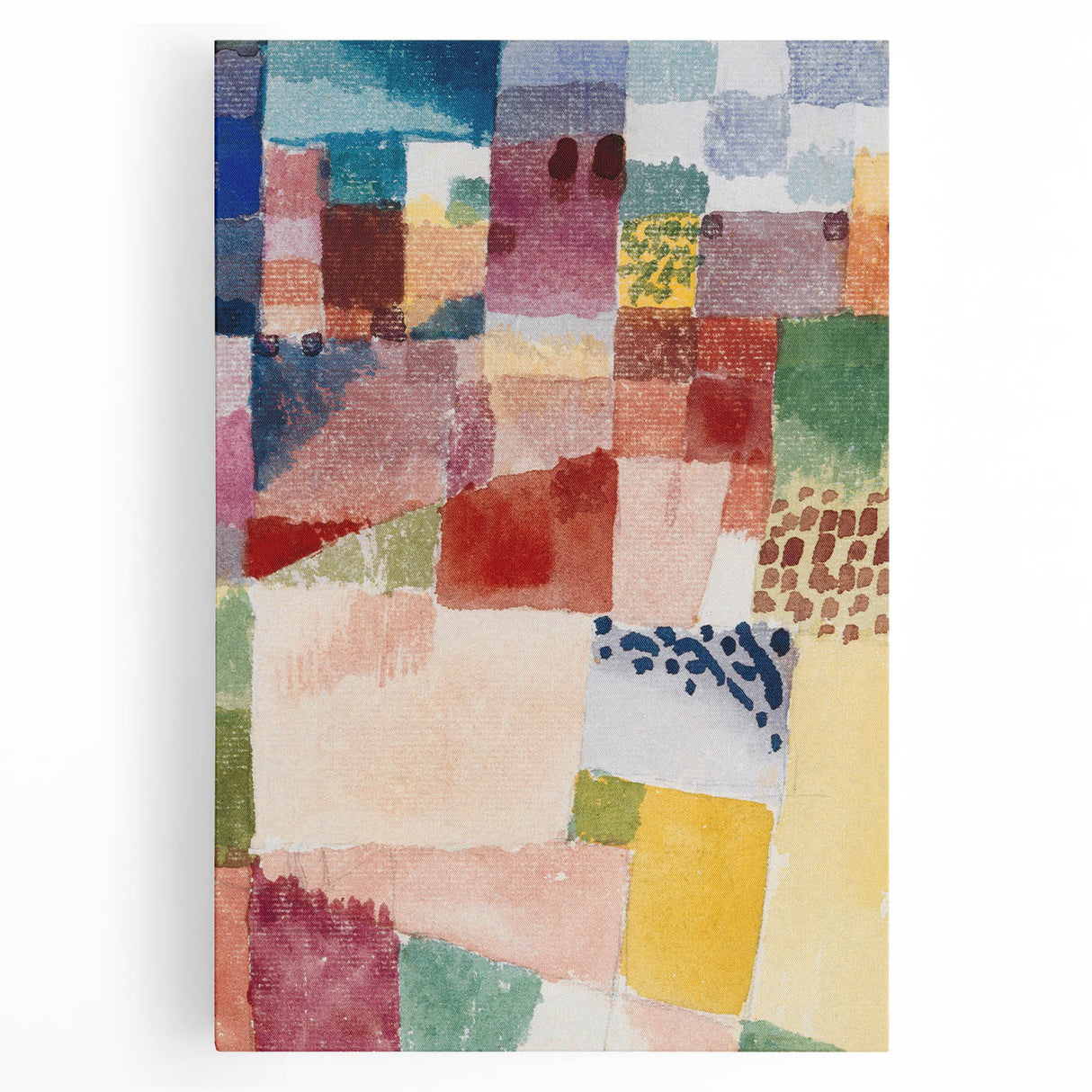 Colorful Abstract Motif | Modern Art Print by Paul Klee