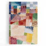 Colorful Abstract Motif | Modern Art Print by Paul Klee