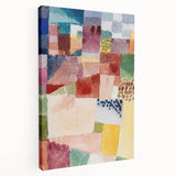 Colorful Abstract Motif | Modern Art Print by Paul Klee