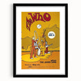 The Who 1969 Concert Poster – Vintage Animated Rock Art, Spectrum Show