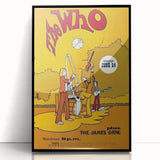 The Who 1969 Concert Poster – Vintage Animated Rock Art, Spectrum Show