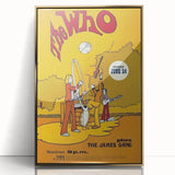 The Who 1969 Concert Poster – Vintage Animated Rock Art, Spectrum Show