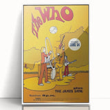 The Who 1969 Concert Poster – Vintage Animated Rock Art, Spectrum Show