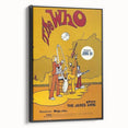 The Who 1969 Concert Poster – Vintage Animated Rock Art, Spectrum Show