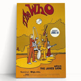 The Who 1969 Concert Poster – Vintage Animated Rock Art, Spectrum Show