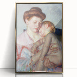 Impressionist Wall Art - Sleepy Baby by Mary Cassatt - Motherly Bond