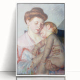 Impressionist Wall Art - Sleepy Baby by Mary Cassatt - Motherly Bond