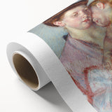 Impressionist Wall Art - Sleepy Baby by Mary Cassatt - Motherly Bond