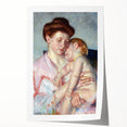 Impressionist Wall Art - Sleepy Baby by Mary Cassatt - Motherly Bond