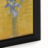 Irises in Vase | Modern Floral Art Print by Piet Mondrian