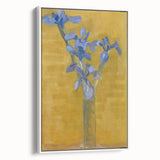 Irises in Vase | Modern Floral Art Print by Piet Mondrian