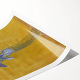 Irises in Vase | Modern Floral Art Print by Piet Mondrian